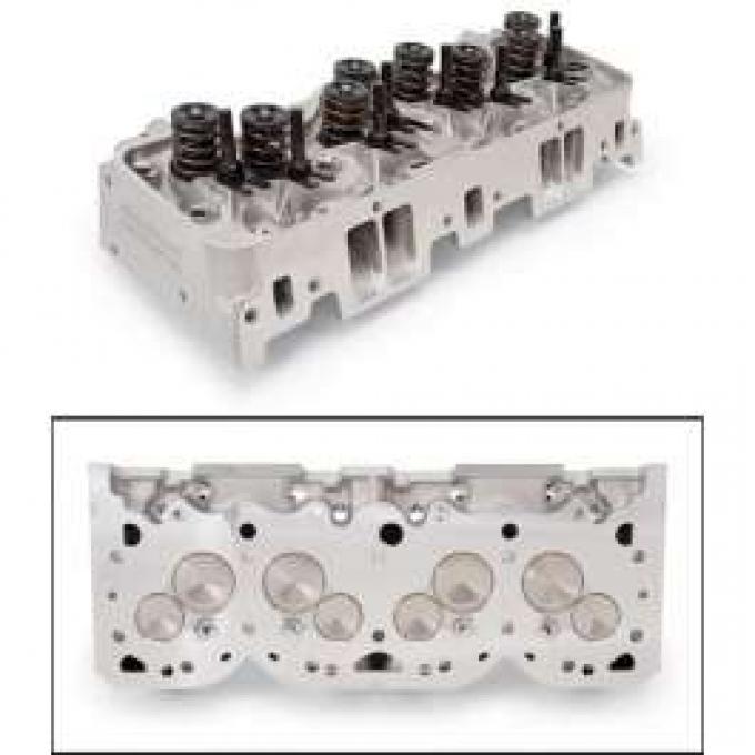 Full Size Chevy Cylinder Head, 348 & 409ci Complete, Aluminum, Edelbrock, 1961-1965