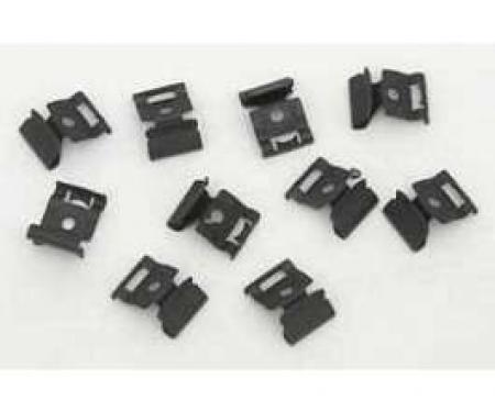 Full Size Chevy Windshield Molding Clip Set, 1961-1964