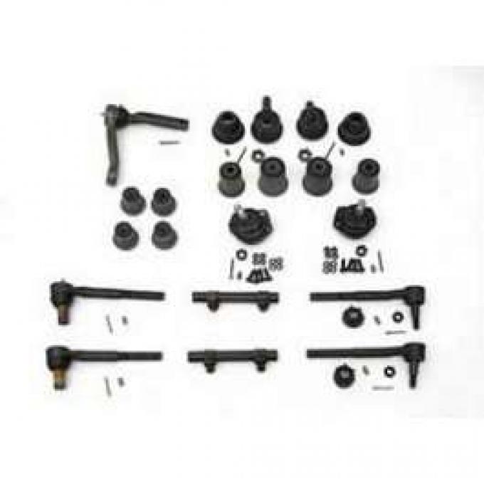 Full Size Chevy Front End Suspension Rebuild Kit, Deluxe, 1971-1972