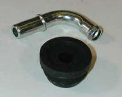 Full Size Chevy Road Draft Tube & Grommet, V8, 1963-1964