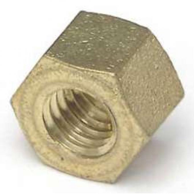 Full Size Chevy Exhaust Manifold Brass Nut, 1958-1972