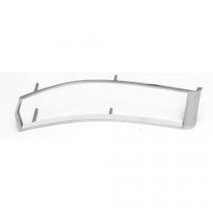 Full Size Chevy Armrest Reflector Bezel, Right, Impala, 1958