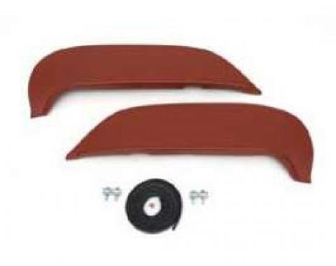 Full Size Chevy Quarter Panel Fender Skirts, 1962