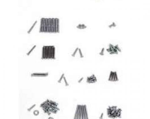 Full Size Chevy Interior Trim Screw Set, 2-Door Hardtop, Impala, 1960