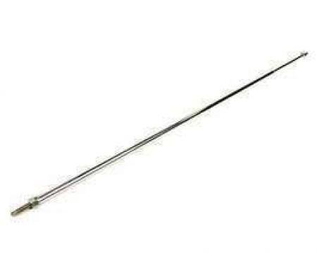 Full Size Chevy Antenna Mast, Oval, With Grooved Tip, 1967-1968