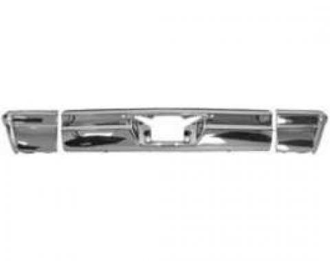 Full Size Chevy Bumper, Rear, 3-Pieces, 1965