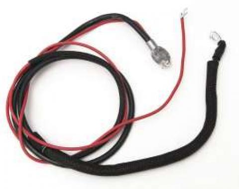 Full Size Chevy Battery Cable, Positive, For Cars With Air Conditioning, 409ci, 1964