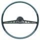 Full Size Chevy Steering Wheel, Two-Tone Blue, Impala, 1962