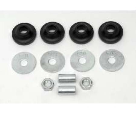 Full Size Chevy Front Suspension Strut Rod Bushing Kit, 1965-1970