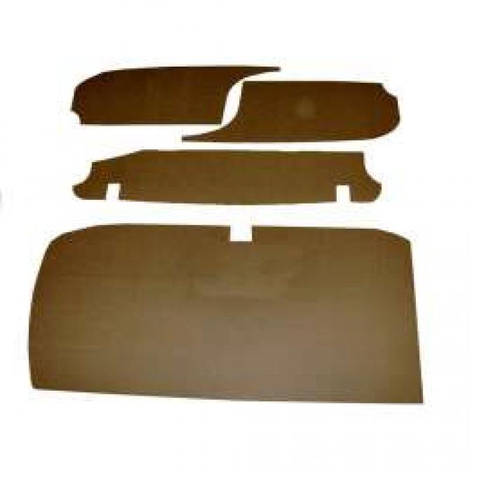 Chevy Trunk Upholstery Panel Kit, 1/4 Tempered Hardboard, 1962-1964