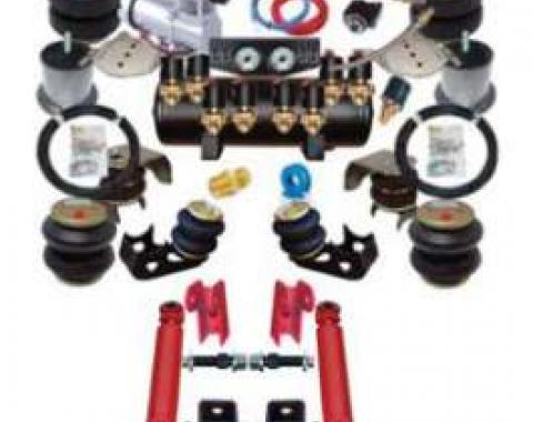 Full Size Chevy Air Ride Suspension Kit, Complete, 1958-1964