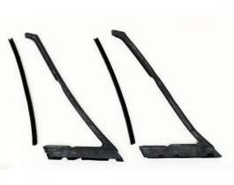 Full Size Chevy Vent Window Weatherstrip, 2-Door Hardtop & Convertible, 1965-1968