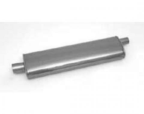 Full Size Chevy Muffler, Stainless Steel, 29, 1958-1964