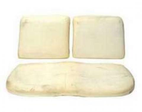 Full Size Chevy Bench Seat Foam Set, Front, Impala 2-Door, 1959-1968