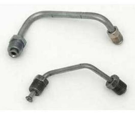 Full Size Chevy Brake Lines, Prebent, With Manual Brakes & GM Style Proportioning Valve, 1958-1972