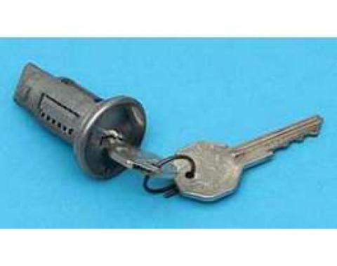 Full Size Chevy Ignition Lock Cylinder, With Original Style Keys, 1966-1967