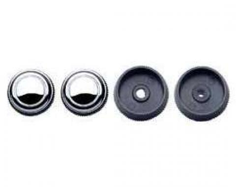 Full Size Chevy Radio Knob Set, AM AM & FM Mono, 1967-1968