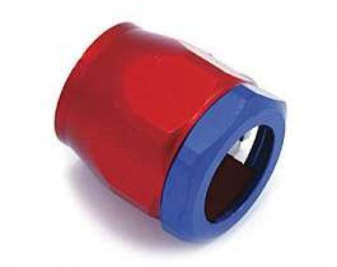 Full Size Chevy Heater Hose Fitting, Red & Blue, 5 & 8