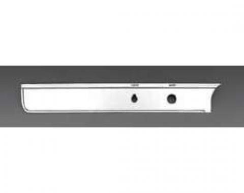 Full Size Chevy Dash Trim, Lights & Wiper Section, For Cars Without Air Conditioning, Impala, 1965-1966