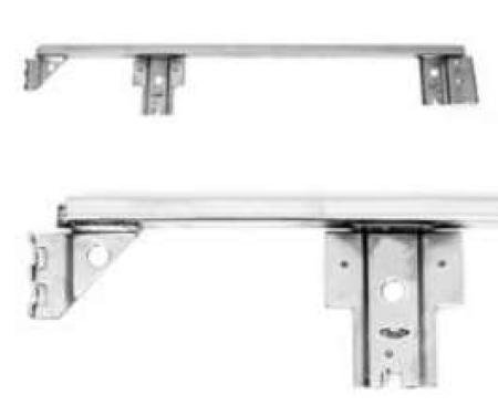 Full Size Chevy Lower Door Glass Setting Channel, Left, 2-Door, Impala, 1959-1960