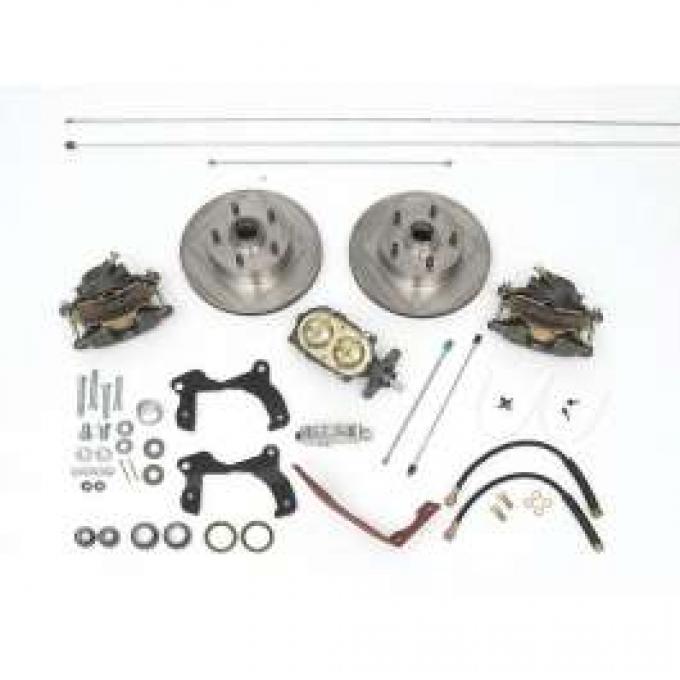 Full Size Chevy Front Disc Brake Kit, Non-Power, 1959-1964