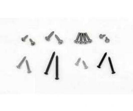 Full Size Chevy Exterior Trim Screw Set, Impala, 1965