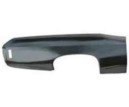 Full Size Chevy Full Rear Quarter Panel Skin, Right, 2-Door Hardtop, Impala, 1969-1970