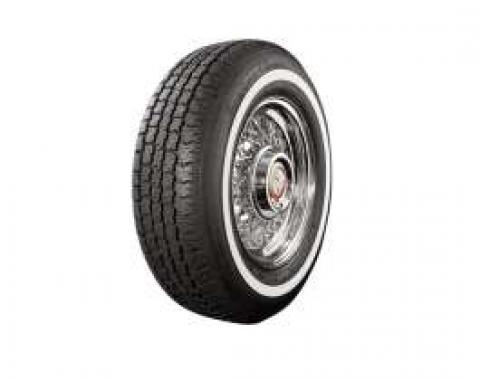 Full Size Chevy Radial Tire, P215 x 14, With 1 Whitewall, American Classic, 1962-1964