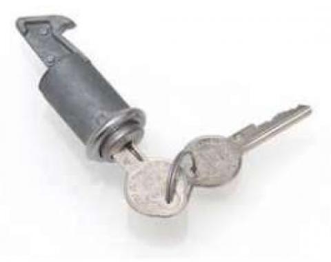 Full Size Chevy Glove Box Lock, With Original Style Keys, 1965-1966