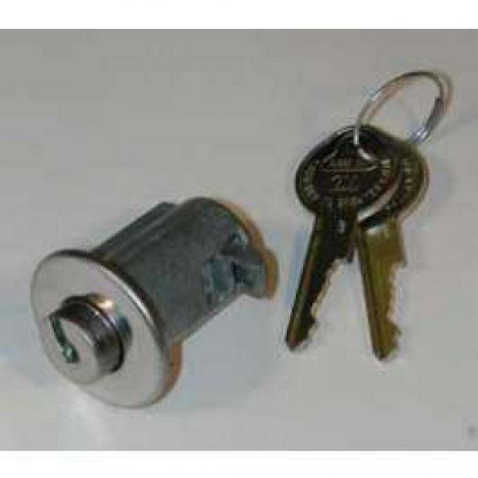 Full Size Chevy Glove Box Lock, With Original Style Keys, 1958-1960, 1963