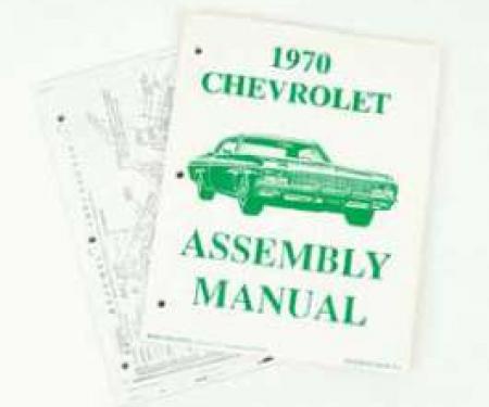 Full Size Chevy Factory Assembly Manual, 1970