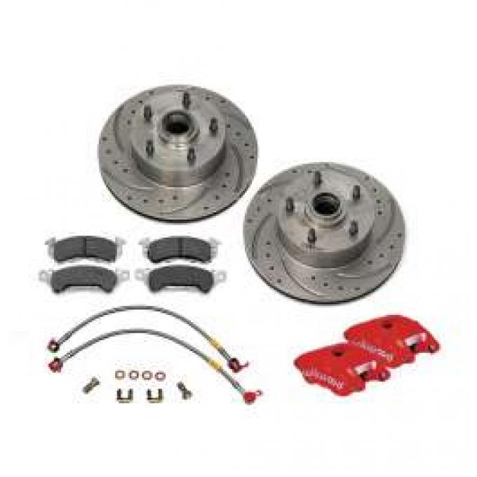 Full Size Chevy Disc Brake Upgrade, Wilwood, Front, 1958-1964