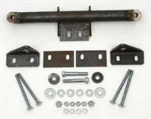 Full Size Chevy Tubular Turbo Hydra-Matic Transmission Crossmember Kit, 700R4, 1959-1964