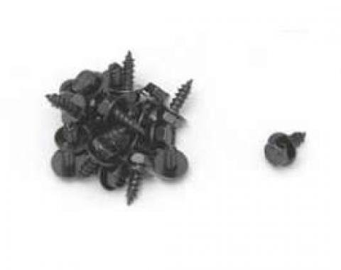 Full Size Chevy Front End Sheet Metal Screws, Black Oxide, 5 & 16, 1958