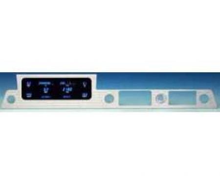 Full Size Chevy Dakota Digital Dash Kit, Blue Or Teal Display, 1961-1962