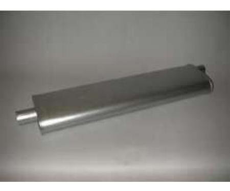 Full Size Chevy Muffler, Aluminized, 23 Length, 1958-1964