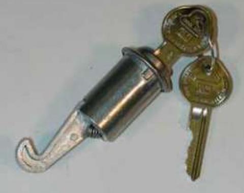 Full Size Chevy Glove Box Lock, With Original Style Keys, 1964