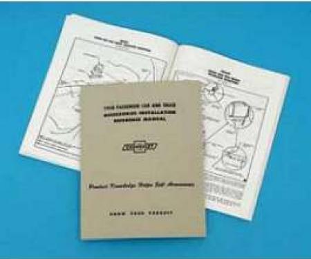 Full Size Chevy Accessory Installation Reference Manual, 1958