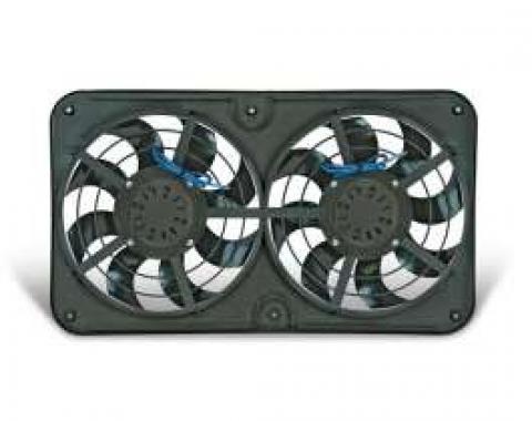 Full Size Chevy Electric Cooling Fans, S Blades, X-Treme, Flex-A-Lite, 1959-1967