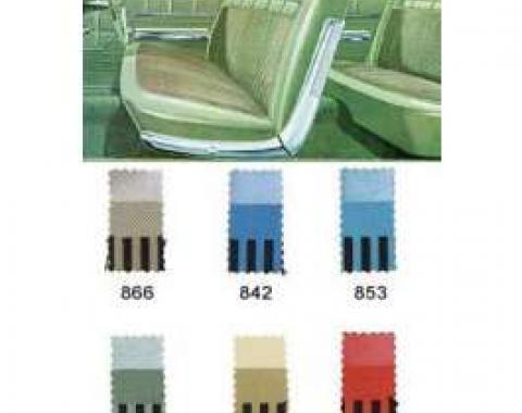 Full Size Chevy Seat Cover Set, 4-Door Sedan, Impala, 1962
