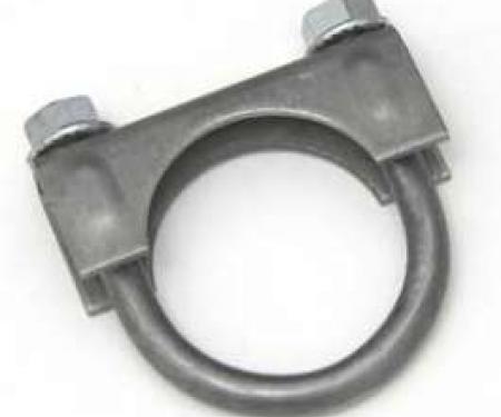 Full Size Chevy Muffler Clamp, 1-3 & 4, Carbon Steel, 1958-1964