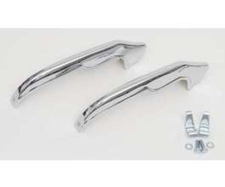 Full Size Chevy Bumper Guards, Rear, 1965