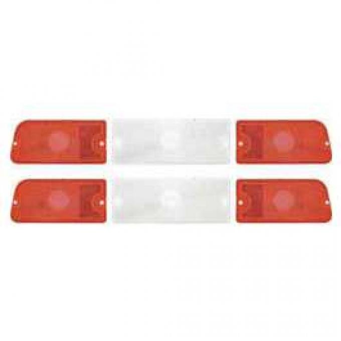 Full Size Chevy Taillight Lens, Wagon, 1967