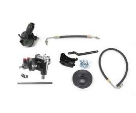 Full Size Chevy Power Steering Conversion Kit, For Cars With Small Block Engine, Delphi 600, Borgeson, 1958-1964