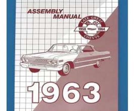 Full Size Chevy Factory Assembly Manual, 1963