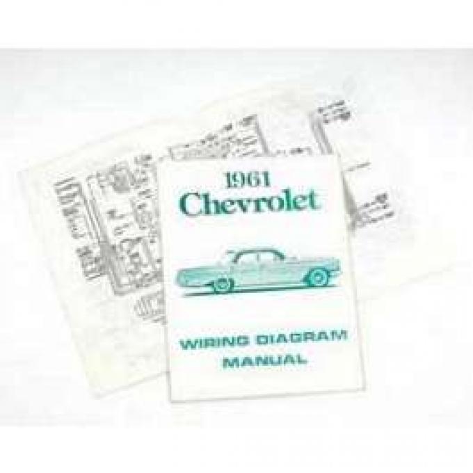 Full Size Chevy Wiring Harness Diagram Manual, 1961