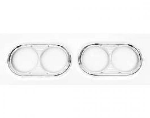 Full Size Chevy Headlight Bezels, 1959