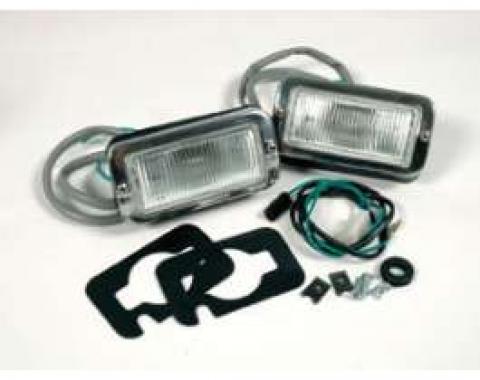 Full Size Chevy Back-Up Light Assemblies, Except 1960 Impala, 1959-1960