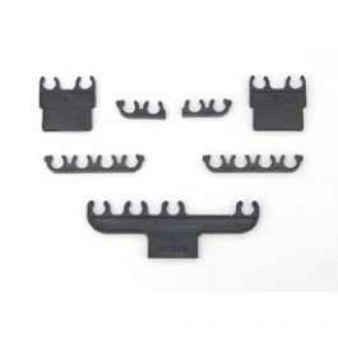 Full Size Chevy Spark Plug Wire Retainer Set, 1964-1966