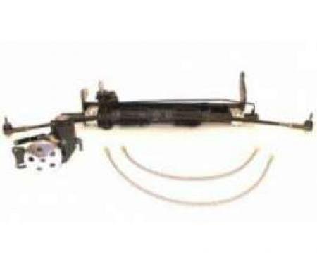 Full Size Chevy Rack & Pinion Steering, Small Block, V8, For Cars With ididit Steering Column, 1958-1964